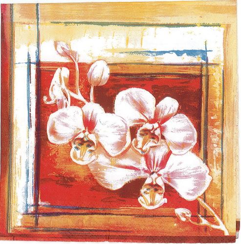 Салфетка Орхидея