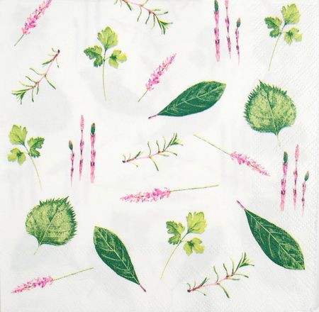 Салфетка Гербарий из веточек