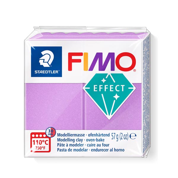 Пластика "FIMO Effect", 56 Гр. Колір: ПЕРЛАМУТРОВА ЛІЛІЯ 