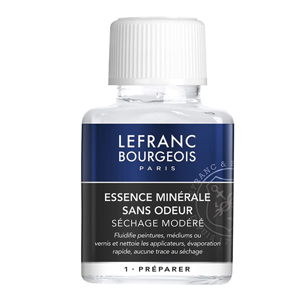 Lefranc разбавитель без запаха Odourless solvent, 75 мл