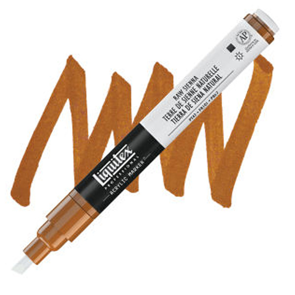 Liquitex акриловый маркер Paint Marker 2мм, #330 Raw Sienna (Сиена натуральная)