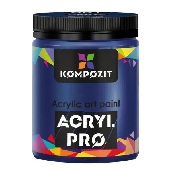 Художня акрилова фарба ArtKompozit 430 мл, №371 КОБАЛЬТ СИНІЙ ТЕМНИЙ