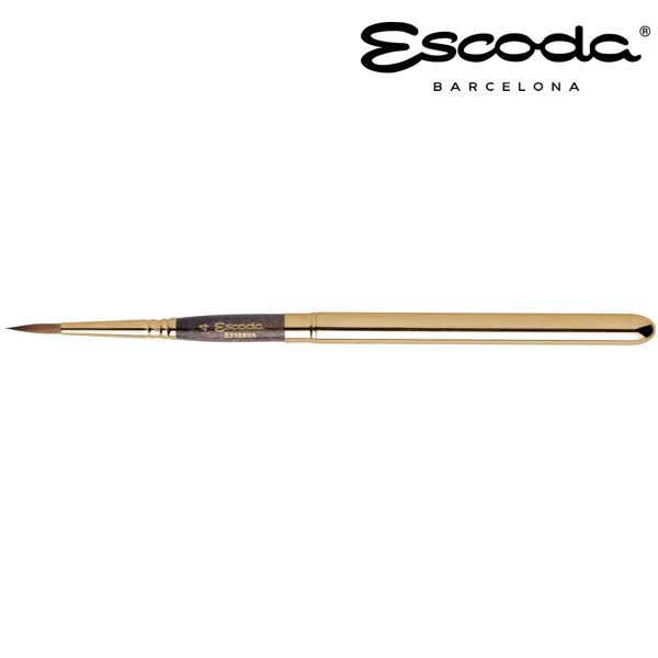 Кисть колонок для акварели, Escoda 1214 Gold TRAVEL. №4 - фото 1