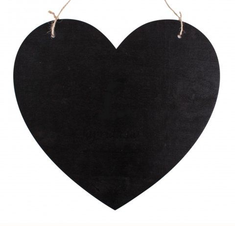 Грифельная табличка «Сердце», 25x23 см
