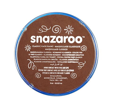 Краска для грима Snazaroo Classic, светло-коричневый, 18 ml, №988