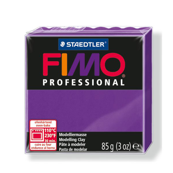 Пластика "FIMO Professional", 85 г. Колір: Ліловий 6 