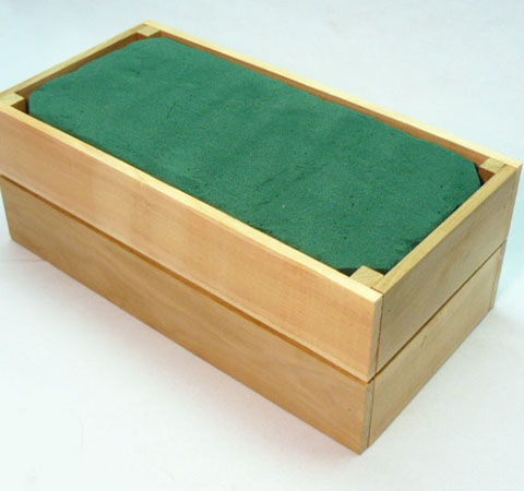 Деревянный ящик под оазис, №493, 12,5*25*9 см
