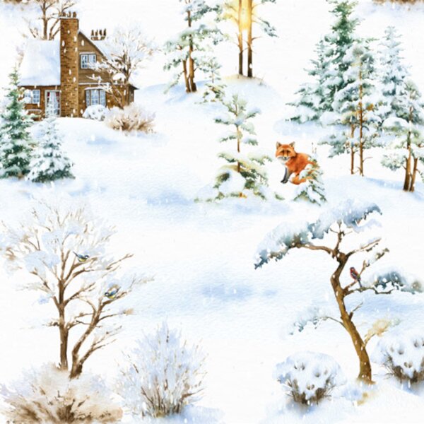 Набор скрапбумаги «Country winter», 10л, 30,5x30,5 см, Фабрика Декора - фото 3