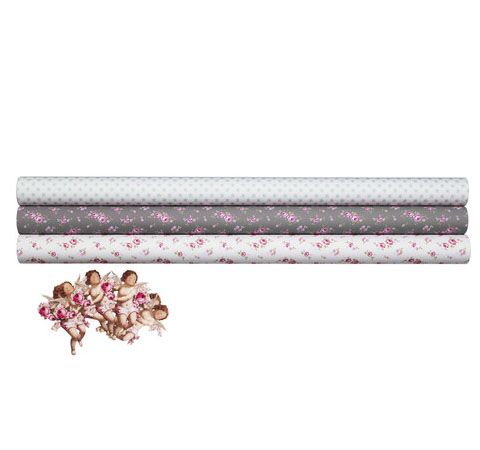 Набор упаковочной бумаги Tilda «Ангел», 3х0,6м, 3шт.