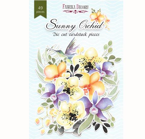 Набір висічок, колекція «Sunny Orchid», 57 шт.  - фото 1