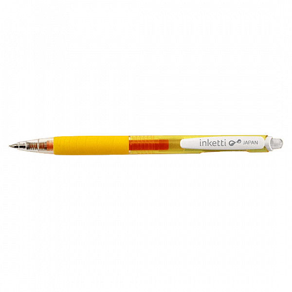 Ручка гелева Penac Inketti CCH-10, Товщина лінії - 0,5 мм. Колір: ЖОВТИЙ