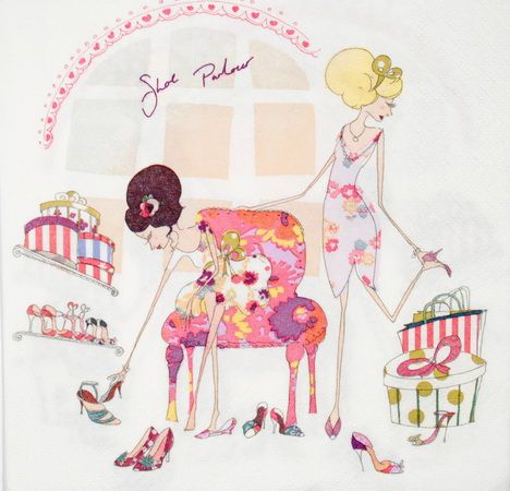 Серветка Прикладка туфель 