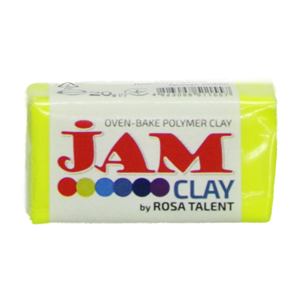 Пластика «Jam Clay», 20 г. Цвет: Лимонная капля
