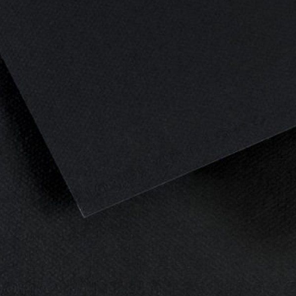 Бумага для пастели Canson Mi-Teintes 160 гр, 50x65 см, 425 ЧЕРНЫЙ (Black)