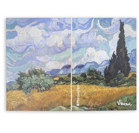 Скетчбук Manuscript «Van Gogh 1889», А5, 90 г/м2, 80 л. - фото 3