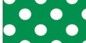 Картон в горошек Folia 50x70 см, 300 g. Цвет: Зеленый фон белый горошек