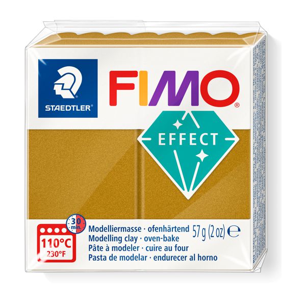 Пластика "FIMO Effect Metallic", 56 Колір: Золото 