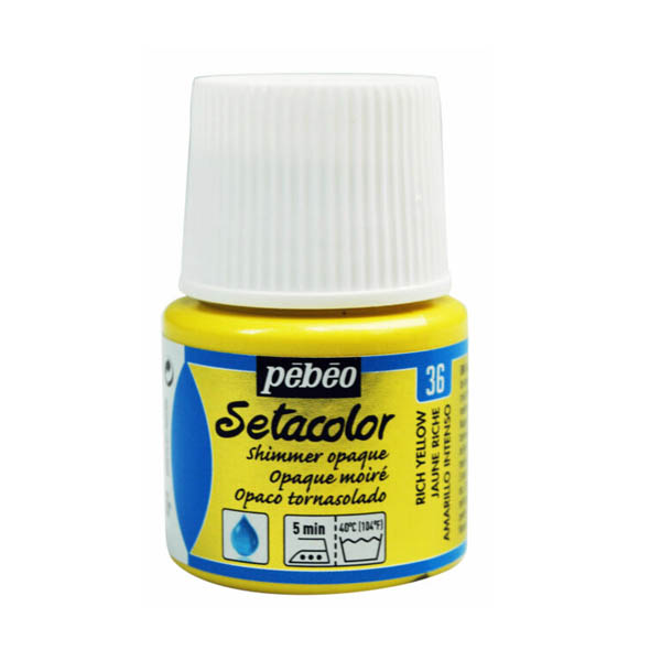 Фарба акрилова для тканини Pebeo Setacolor Opaque, 013 ЛЮТИК, 45 ml 