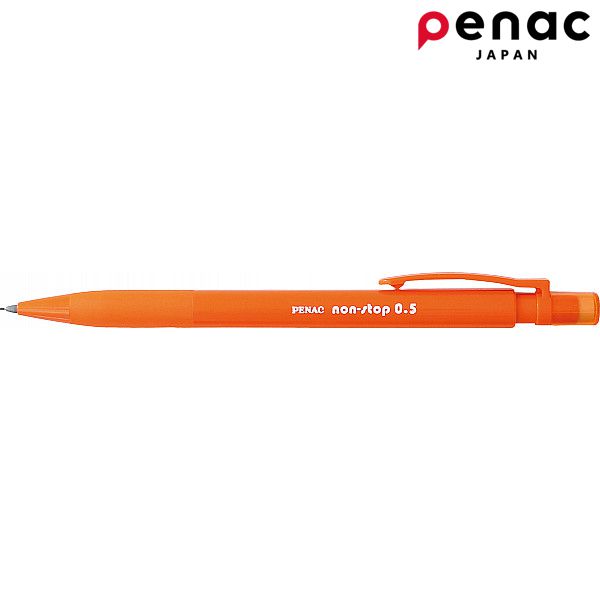 Механічний олівець Penac NON-STOP, 0,5 мм. Колір: ПОМАРАНЧЕВИЙ