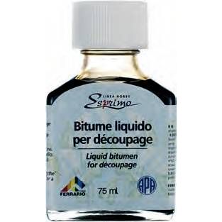 Битум на основе растворителя Bitume Liquido Ferrario, 75 ml
