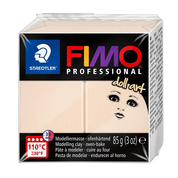 Полімерна глина для ліплення ляльок FIMO Professional Doll Art, БІЖОВА, 85 гр. 