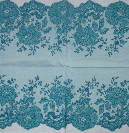 Салфетка Бирюзовое кружево