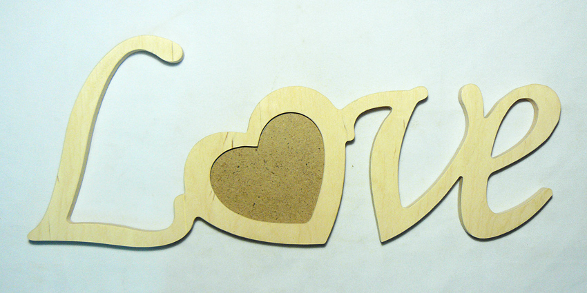 Фоторамка "LOVE", 44/17 см (под заказ)