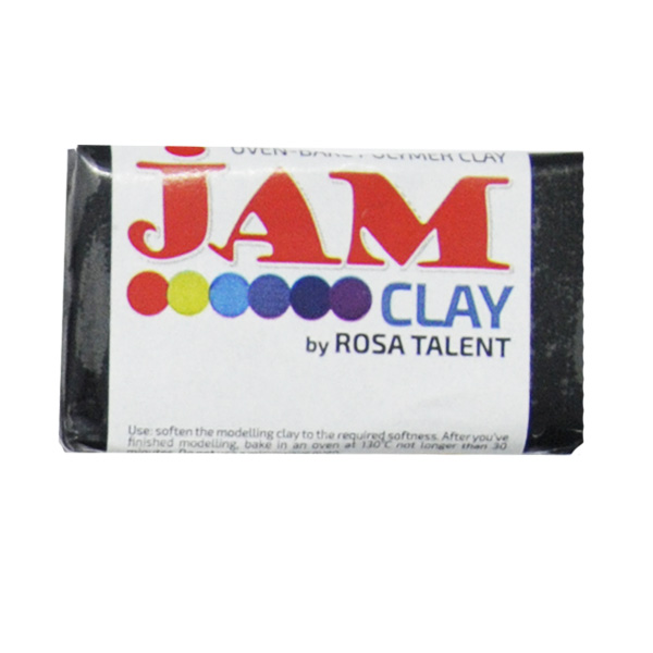 Пластика "Jam Clay", 20 р. Колір чорний 