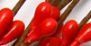 Веточки с почками, 38 см Цвет: Красный
