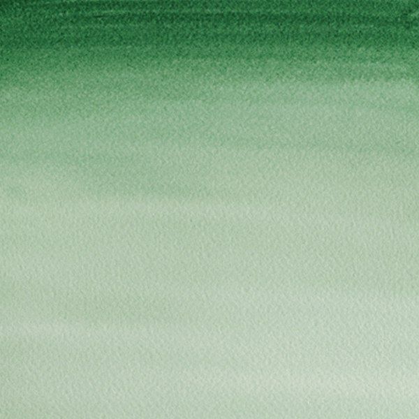 Winsor акварель Cotman Half Pan, № 312 Hooker's Green Dark (Хукер темно-зеленый) - фото 2