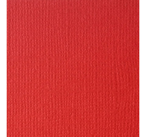 Кардсток текстурный 216 гр/м2, Красный, 30,5х30,5 см