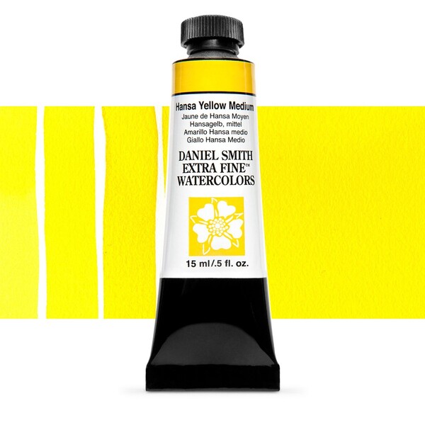 Акварельная краска Daniel Smith, туба, 15мл. Цвет: Hansa Yellow Medium s2