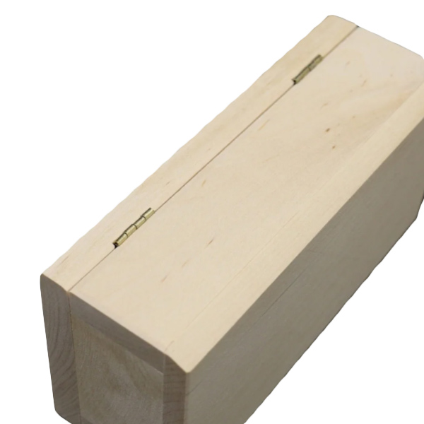 Скринька дерев'яна для декупажу, на петлях, 8х16x5,5 см  - фото 2