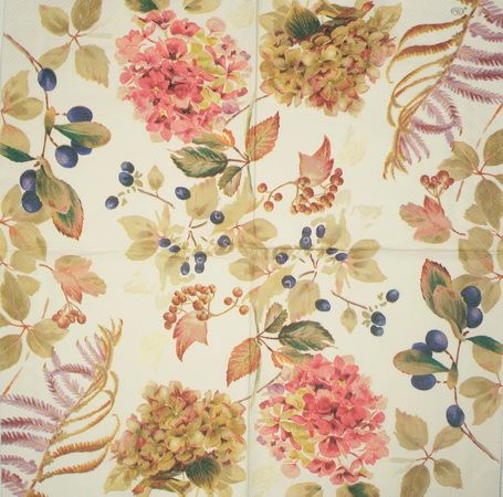 Салфетка Лесные ягоды и цветы