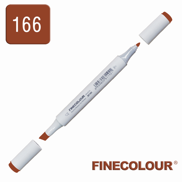 Маркер спиртовий Finecolour Junior 166 оранжево-коричневий E166 