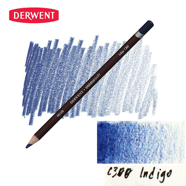 Олівець кольоровий Derwent Coloursoft (C300) Індіго. 