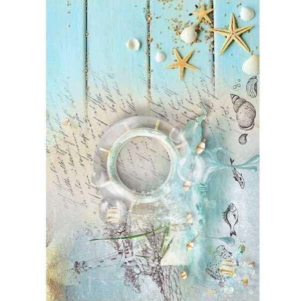 Декупажна картка на рисовому папері "Rice Paper Decoupage" А-4, № 544, Cadence 