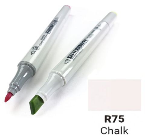 Маркер SKETCHMARKER, цвет МЕЛ (Chalk) 2 пера: тонкое и долото, SM-R075