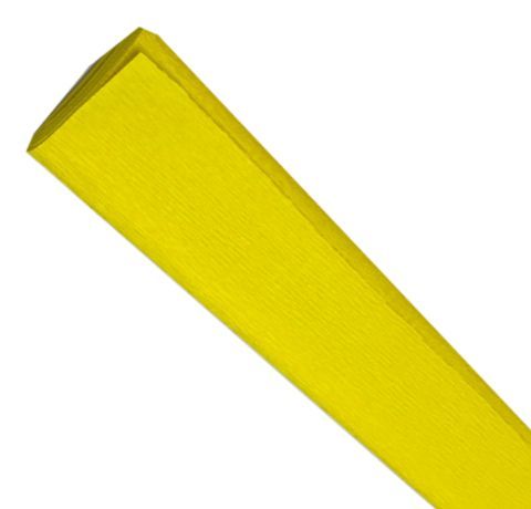 Щільний креп-папір TYMOS (Польща), 104 Жовтий 50х200 см 