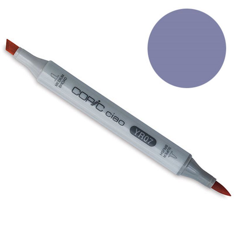 Copic маркер Ciao, #BV-25 Grayish violet (Серый фиолетовый)