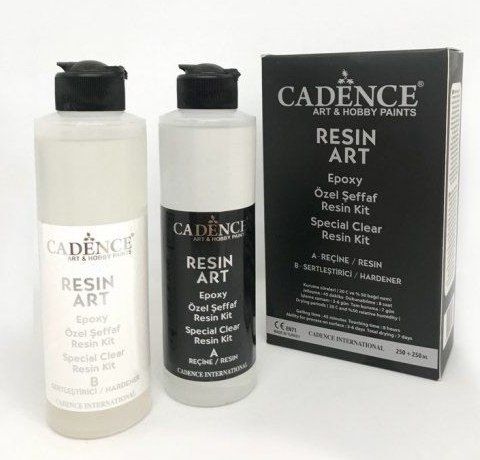 Cadence эпоксидная смола, двукомпонентная, прозрачная Resin Art, 250+250мл - фото 1