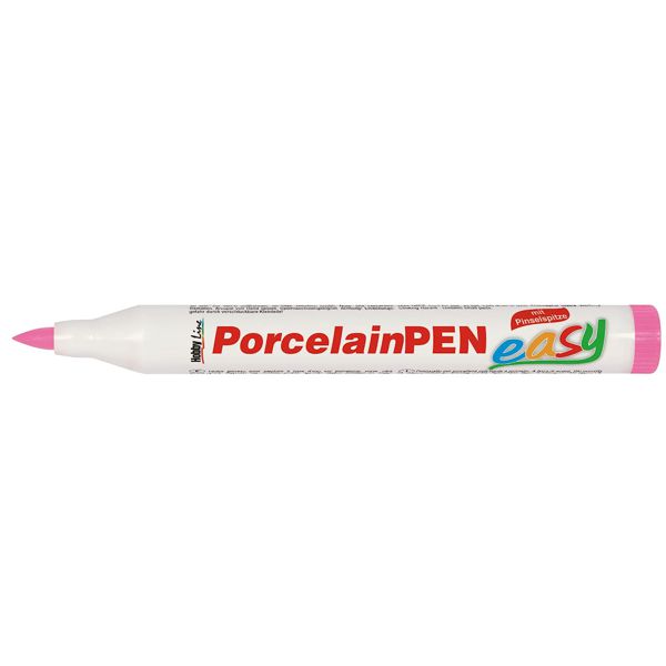 Тонкий маркер по стеклу и фарфору Porcelain Pen РОЗОВЫЙ