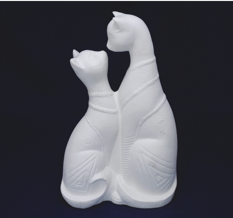 Керамічна скарбничка «Кішки ЛяМур-2», h-27 см 