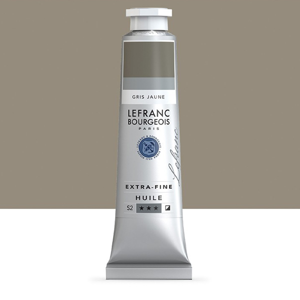 Масляная краска Lefranc Fine №256 Желто-серый, 40 ml