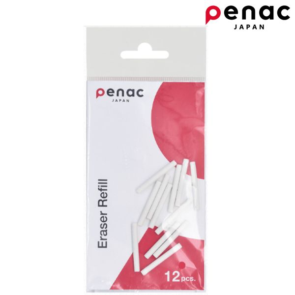 Ластик сменный  Penac, для автомат. карандашей, TLG, UM-Twist, NPTrifit, 3.8х36 мм, 12 шт.