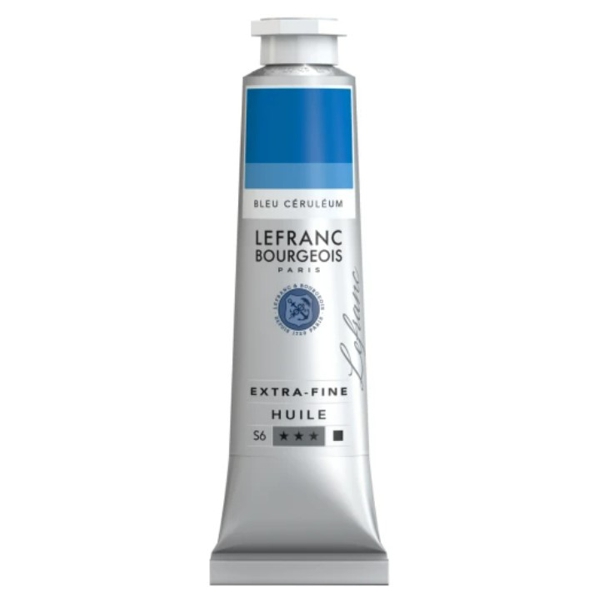 Масляная краска Lefranc Fine №027 Церулиум, 40 ml