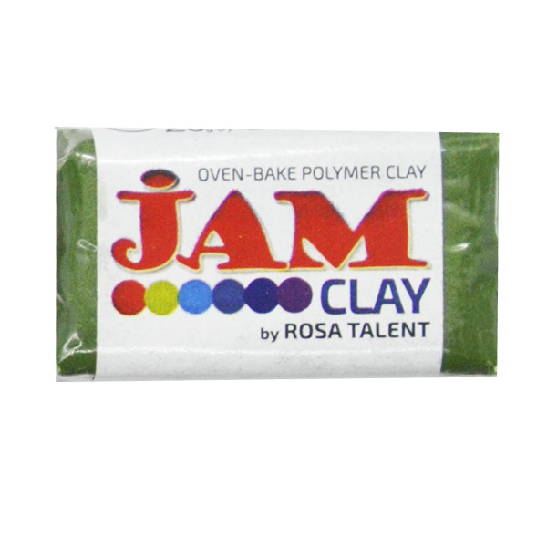 Пластика «Jam Clay», 20 г. Цвет: Оливка
