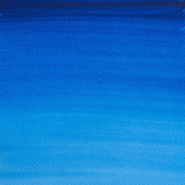 Winsor акварель Cotman Half Pan, № 327 Intense Blue (Ярко синий) - фото 2