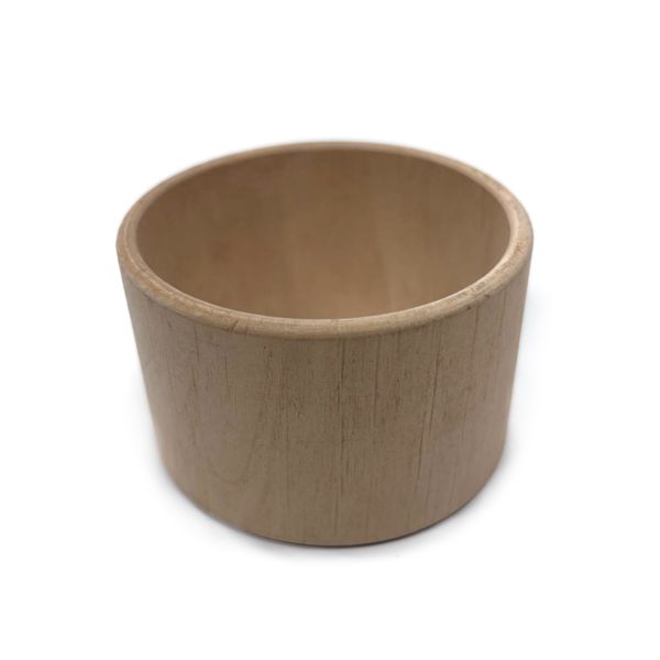 Браслет из дерева, прямой, ширина 4,5 см, внутр. d-6,5 см