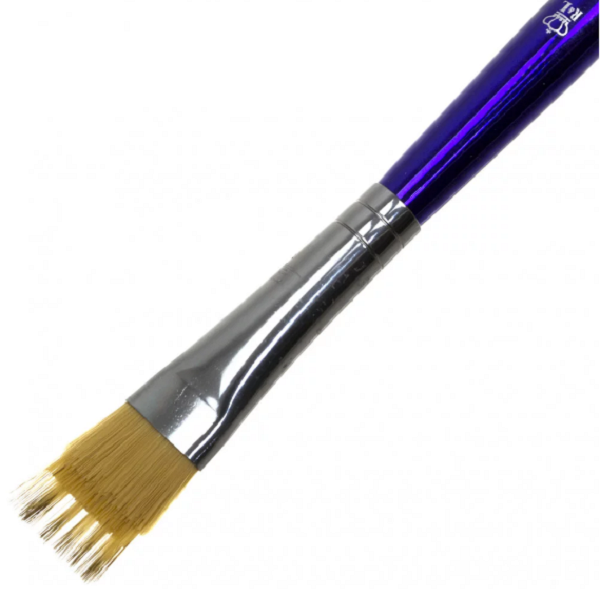 Пензлик художній, плоский, Royal Brush Moderna 77 A, wisp, 1/2" 12,7 мм - фото 1